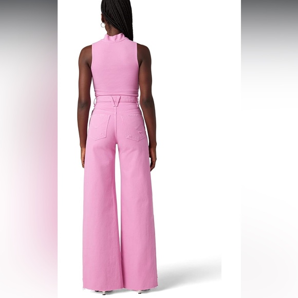 Hudson Jeans Pink Flare & Wide Leg Jeans - Picture 4 of 13